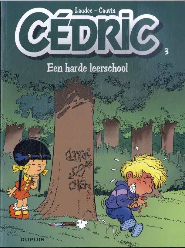 Een harde leerschool – Raoul Cauvin – boek cover