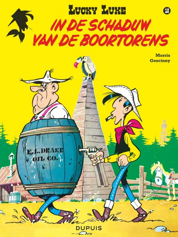 In de schaduw der boortorens – René Goscinny – boek cover