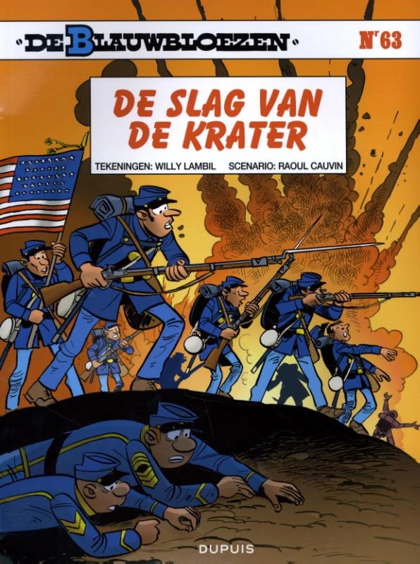 De slag van de krater – Raoul Cauvin – boek cover