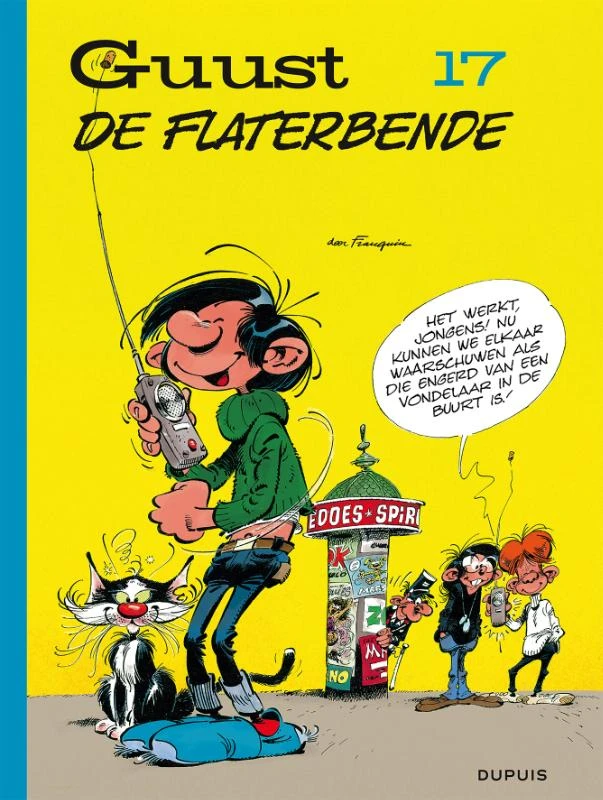 De flaterbende – André Franquin – boek cover