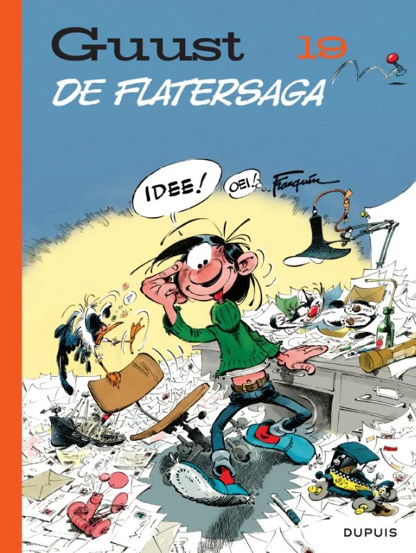 De Flatersaga – André Franquin – boek cover