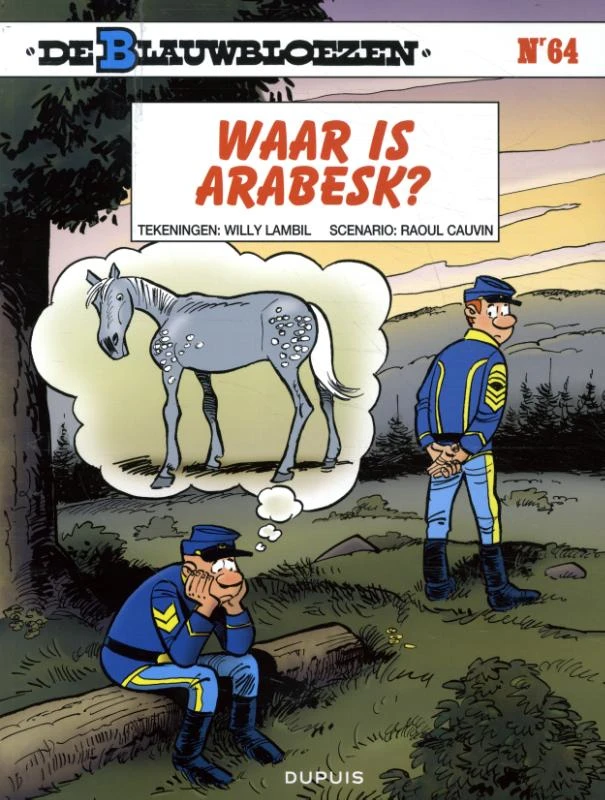 Waar is Arabesk – Raoul Cauvin – boek cover