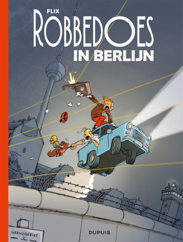 Robbedoes in Berlijn – Flix – boek cover