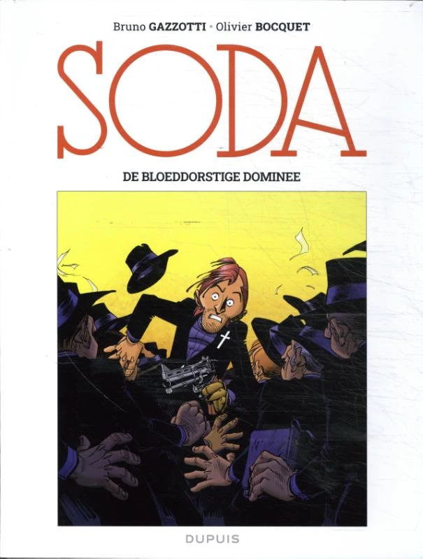De bloeddorstige dominee – Olivier Bocquet – boek cover