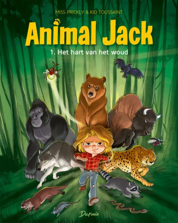 Het hart van het woud – Kid Toussaint – boek cover