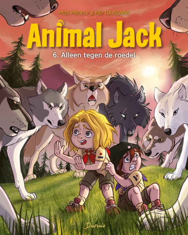 Alleen tegen de roedel – Kid Toussaint – boek cover