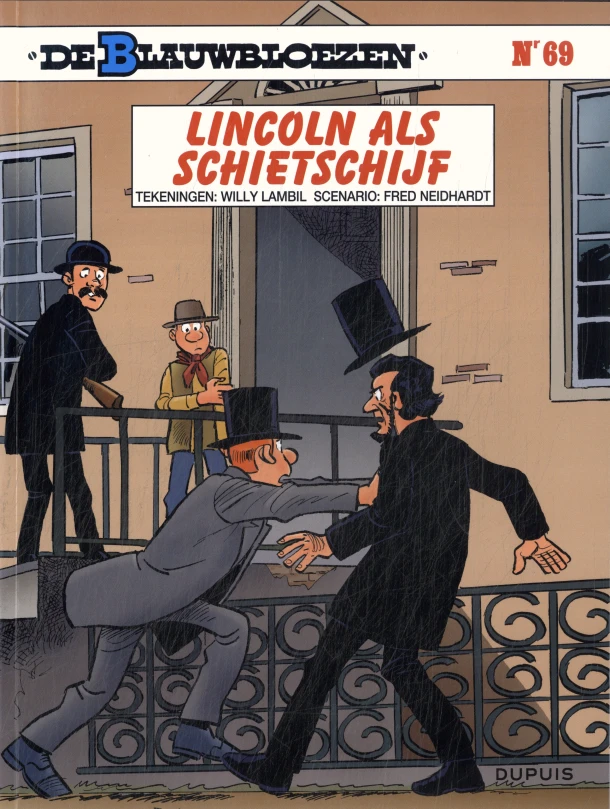 Lincoln als schietschijf – Frédéric Neidhardt – boek cover