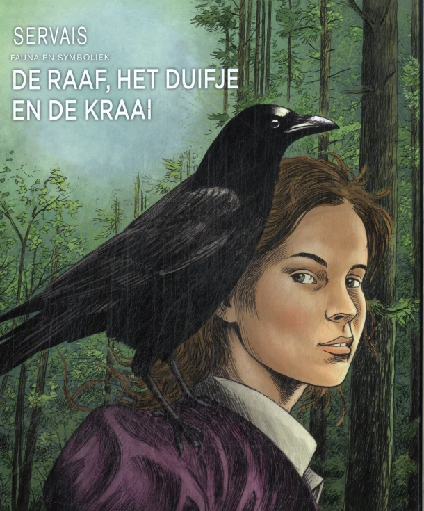 De raaf, het duifje en de kraai – Jean-Claude Servais – boek cover