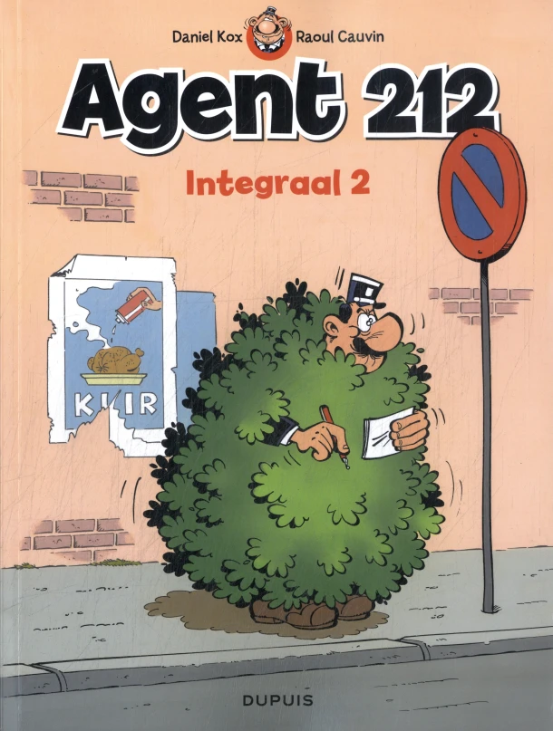 Agent 212 – Raoul Cauvin – boek cover