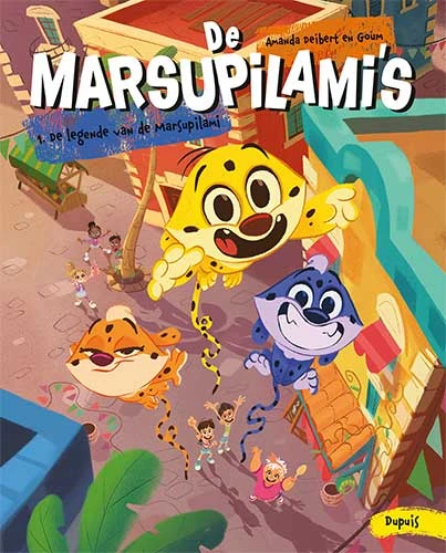 De legende van de Marsupilami – Deibert – boek cover