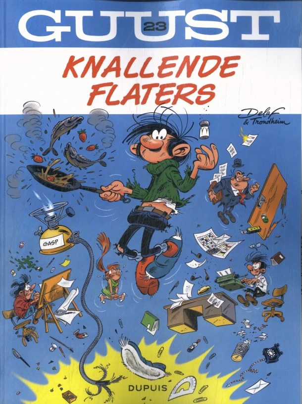 Knallende flaters – Lewis Trondheim – boek cover