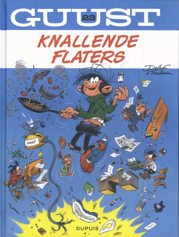 Knallende flaters – Lewis Trondheim – boek cover