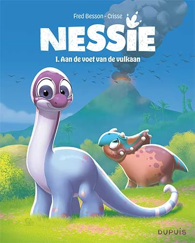 Aan de voet van de vulkaan – Crisse – boek cover
