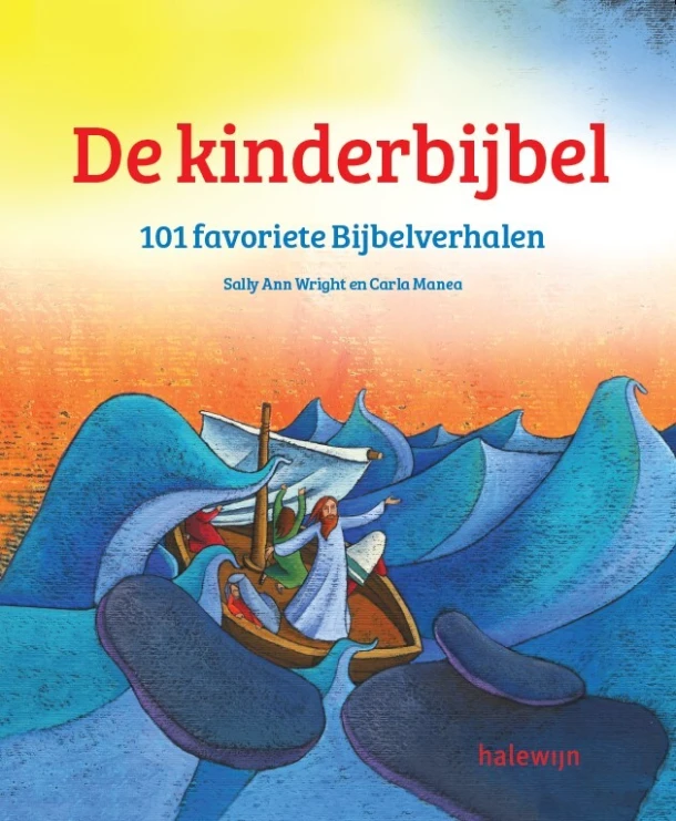 Averbodes Kinderbijbel 101 favoriete Bijbelverhalen – Sally Ann Wright – boek cover