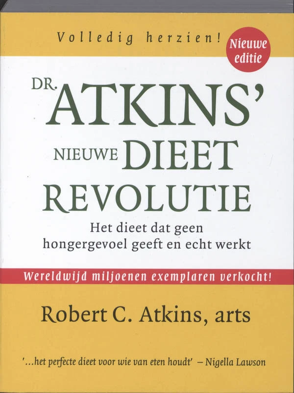 Dr. Atkins nieuwe dieet revolutie – R.C. Atkins – boek cover