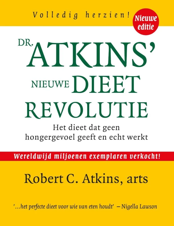 Dr. Atkins nieuwe dieet revolutie – R.C. Atkins – boek cover
