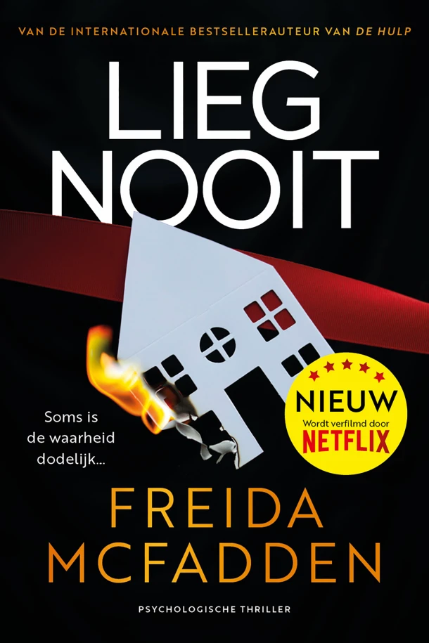 Lieg nooit – Freida McFadden – boek cover