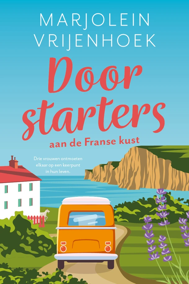 Doorstarters aan de Franse kust – Marjolein Vrijenhoek – boek cover