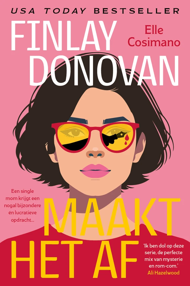 Finlay Donovan maakt het af – Elle Cosimano – boek cover