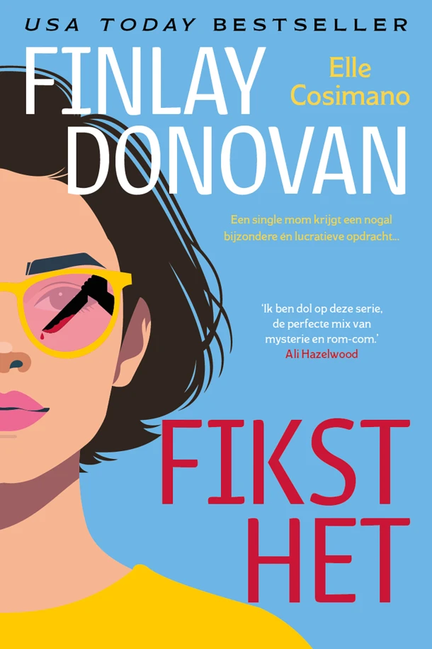 Finlay Donovan fikst het – Elle Cosimano – boek cover
