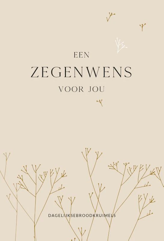 Een zegenwens voor jou – DagelijkseBroodkruimels – boek cover