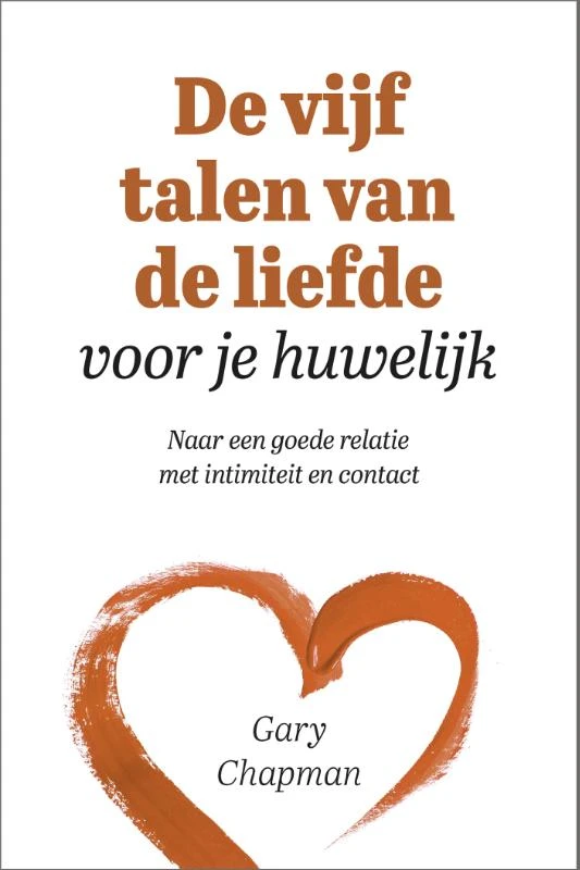 De vijf talen van de liefde voor je huwelijk – Gary Chapman – boek cover