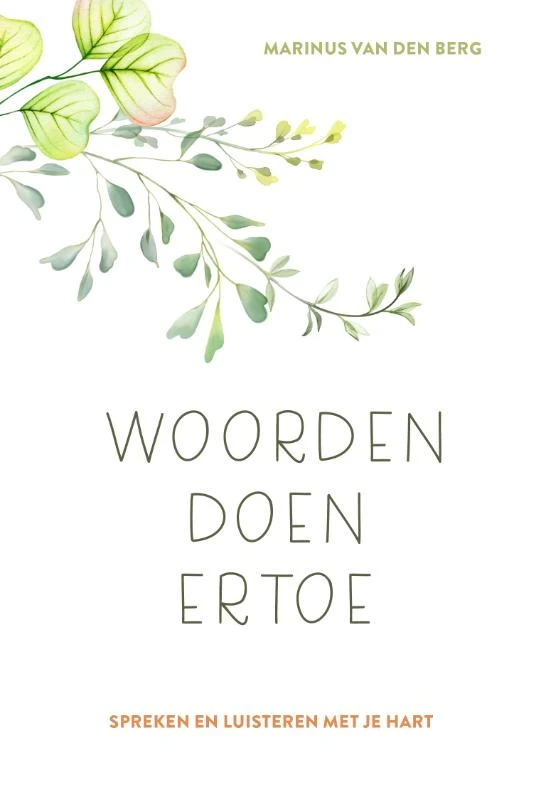 Woorden doen ertoe – Marnius van den Berg – boek cover