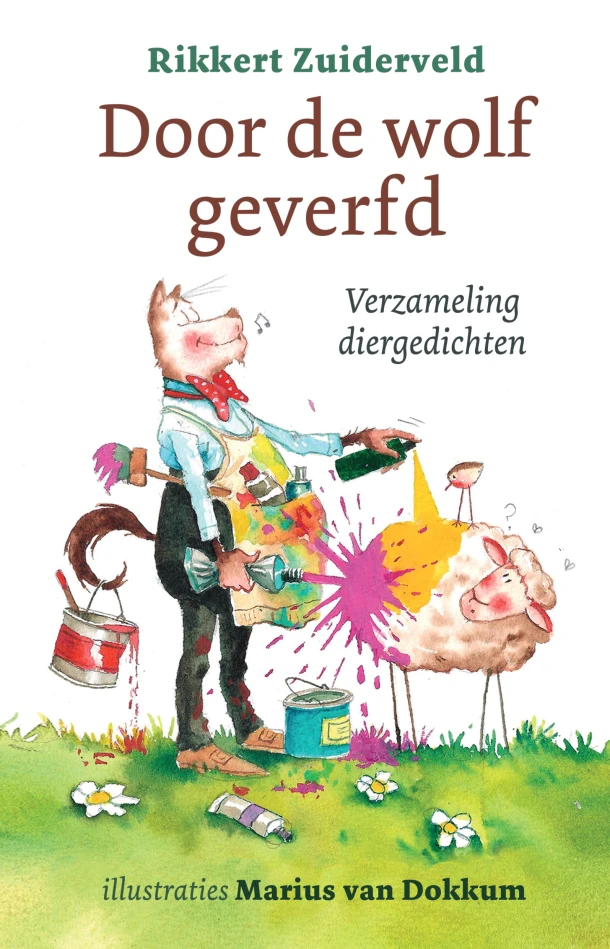 Door de wolf geverfd – Rikkert Zuiderveld – boek cover