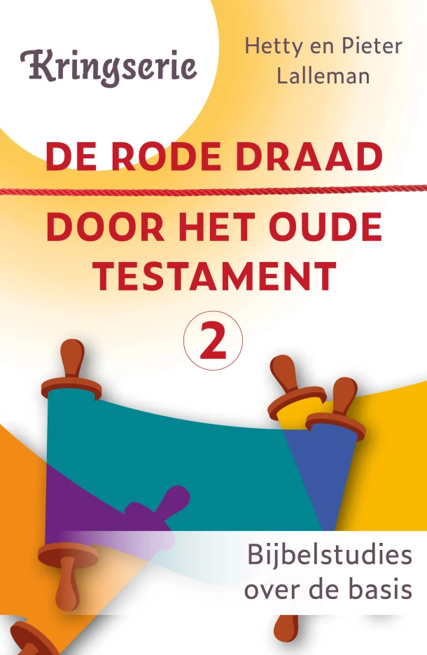 De rode draad door het oude testament 2 – Pieter Lalleman – boek cover