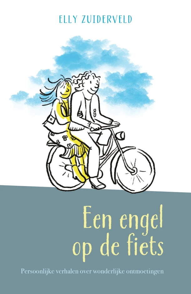 Een engel op de fiets – Elly Zuiderveld-Nieman – boek cover
