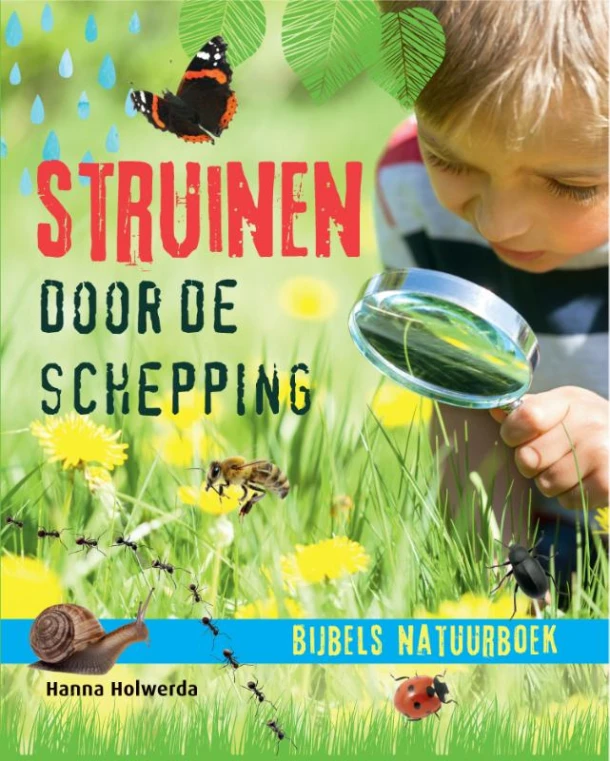Struinen door de schepping – Hanna Holwerda – boek cover