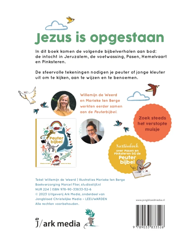 Jezus is opgestaan – Willemijn de Weerd – boek cover