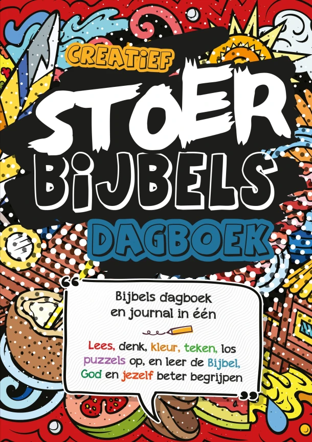 Creatief stoer Bijbels dagboek – Jacob Vium Olesen – boek cover