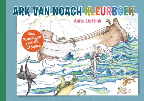 Ark van Noach Kleurboek – Anita Lieftink – boek cover