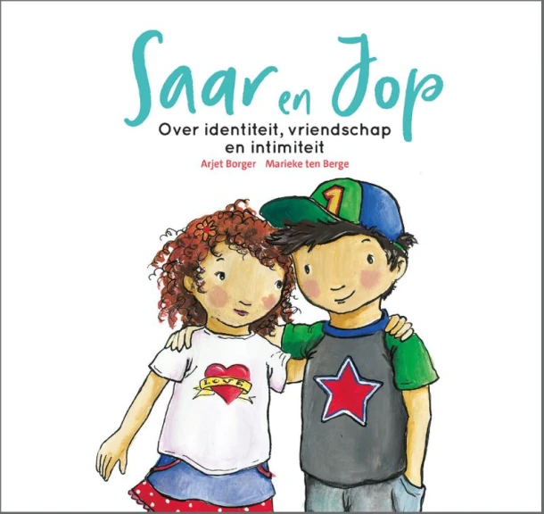 Saar en Jop over identiteit, vriendschap en intimiteit – Arjet Borger – boek cover