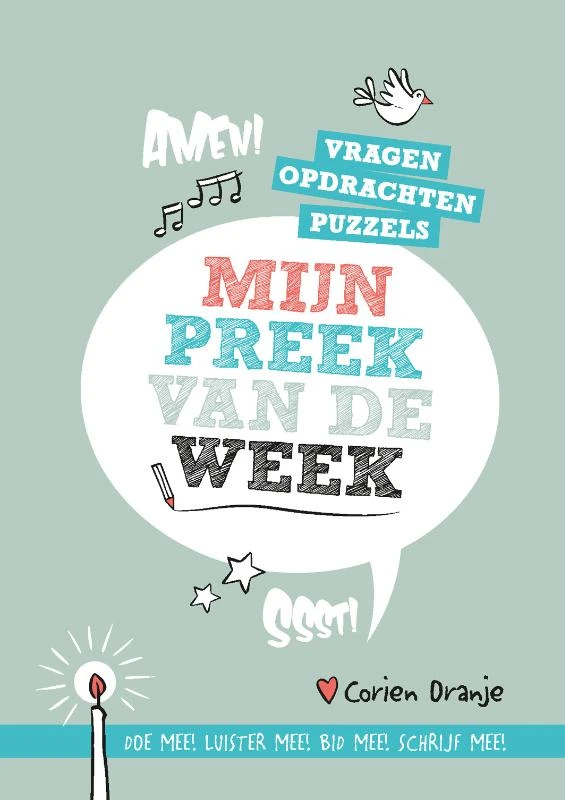 Mijn preek van de week – Corien Oranje – boek cover