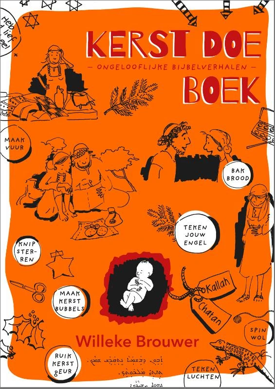 Kerst doeboek – Willeke Brouwer – boek cover