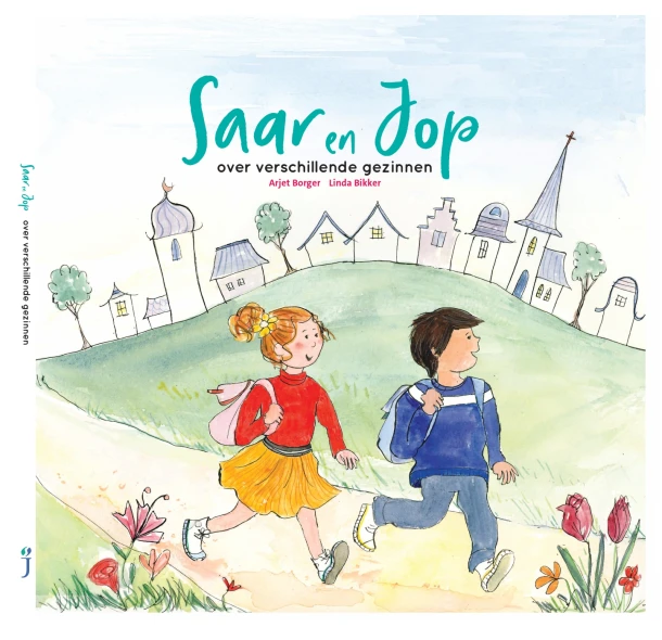 Saar en Jop over verschillende gezinnen – Arjet Borger – boek cover