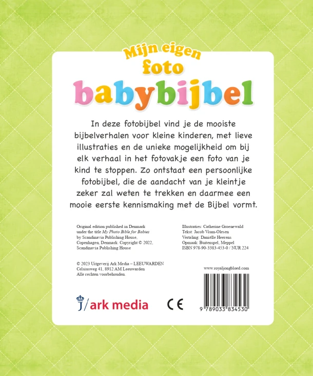 Mijn eigen foto babybijbel – boek cover