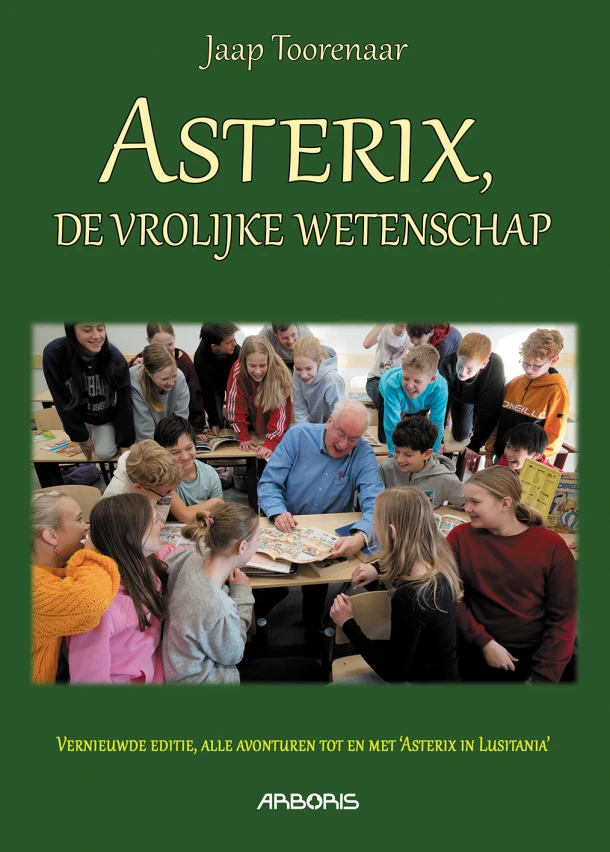 Asterix, de vrolijke wetenschap – Jaap Toorenaar – boek cover