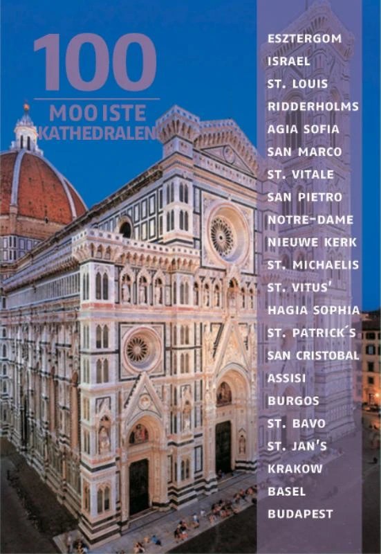100 Mooiste kathedralen – Edwine Bollman – boek cover