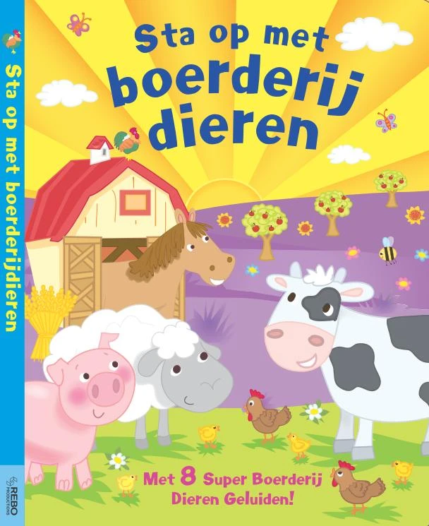 Sta op met boerderijdieren – boek cover