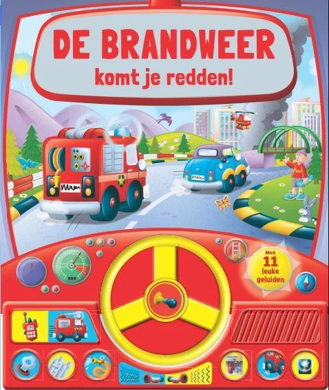 De brandweer komt je redden – Renate Hagenouw – boek cover