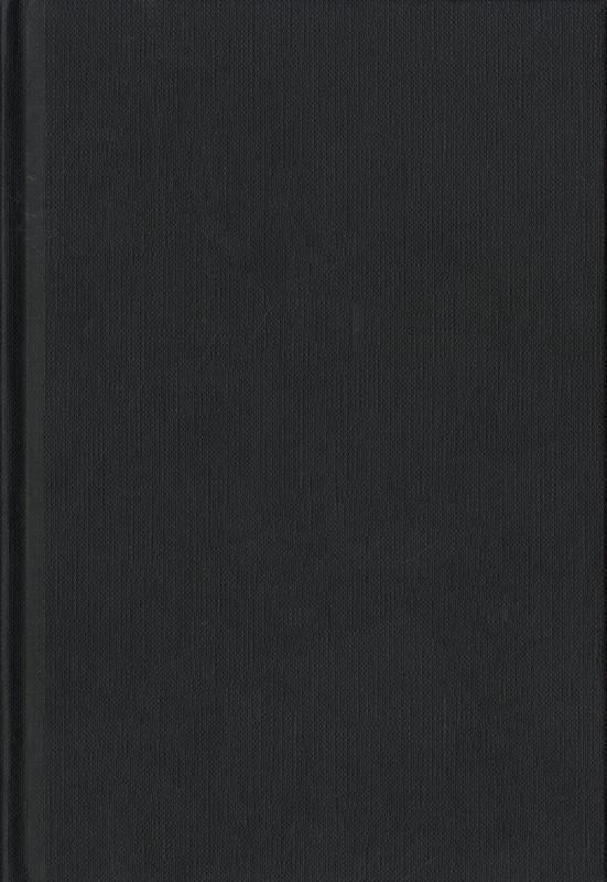 Blanco boek A4 Zwart – boek cover