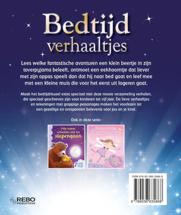 Bedtijdverhaaltjes – Renate Hagenouw – boek cover