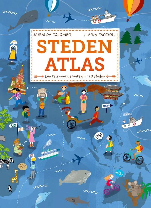 Stedenatlas – Miralda Colombo – boek cover