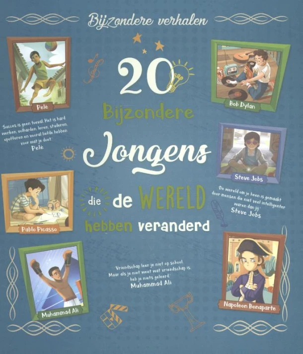 20 bijzondere jongens die de wereld hebben veranderd – boek cover
