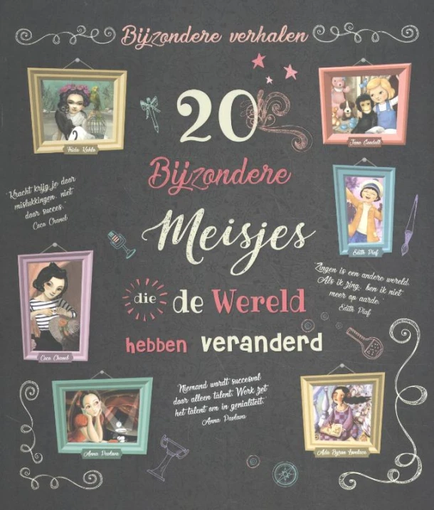 20 bijzondere meisjes die de wereld hebben veranderd – boek cover