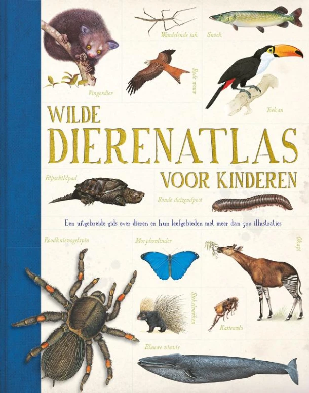 Wilde dierenatlas voor kinderen – John Farndon – boek cover