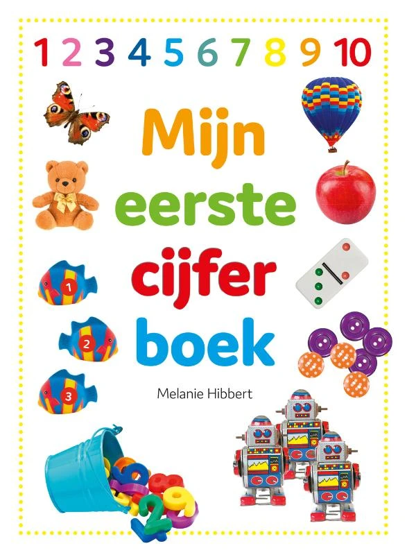 Mijn eerste cijfer boek – Melanie Hibbert – boek cover